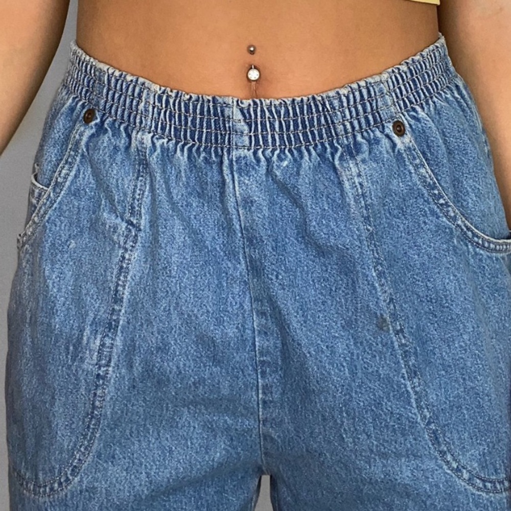 Thrifted loose high waisted jeans